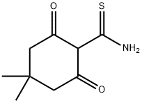 4,4-Dimethyl-2,6-dioxocyclohexanecarbothioamide Struktur
