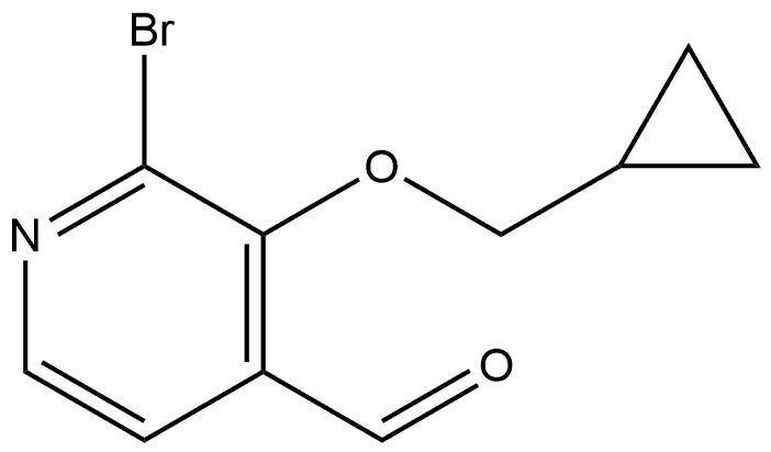 1288990-94-2 2-bromo-3-(cyclopropylmethoxy)isonicotinaldehyde