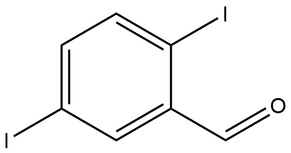 2,5-Diiodobenzaldehyde 结构式