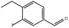 4-ethyl-3-fluorobenzaldehyde Structure