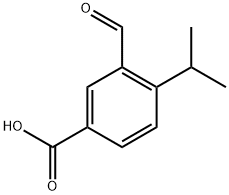 3-Formyl-4-isopropylbenzoic acid Structure