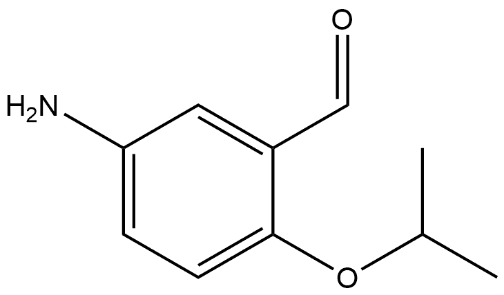 5-Amino-2-(1-methylethoxy)benzaldehyde Structure