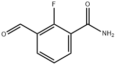 Benzamide, 2-fluoro-3-formyl- Struktur