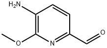 2-Pyridinecarboxaldehyde, 5-amino-6-methoxy- Struktur