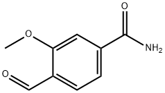 4-Formyl-3-methoxybenzamide Struktur