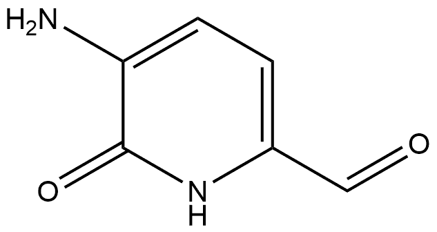 5-Amino-1,6-dihydro-6-oxo-2-pyridinecarboxaldehyde Structure