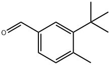 3-(叔丁基)-4-甲基苯甲醛,1289169-79-4,结构式