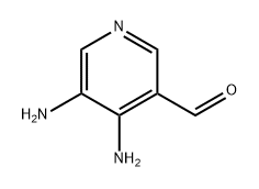 3-Pyridinecarboxaldehyde, 4,5-diamino- Struktur