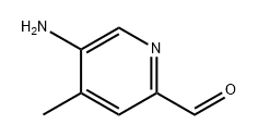 2-Pyridinecarboxaldehyde, 5-amino-4-methyl- Struktur