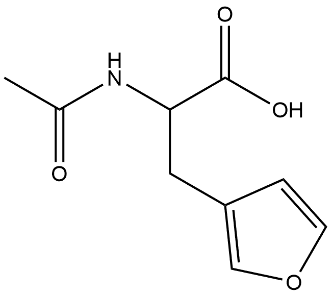 N-Ac-RS-3-Furanalanine Structure