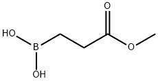 Propanoic acid, 3-borono-, 1-methyl ester Structure