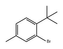 Benzene, 2-bromo-1-(1,1-dimethylethyl)-4-methyl-,129167-74-4,结构式