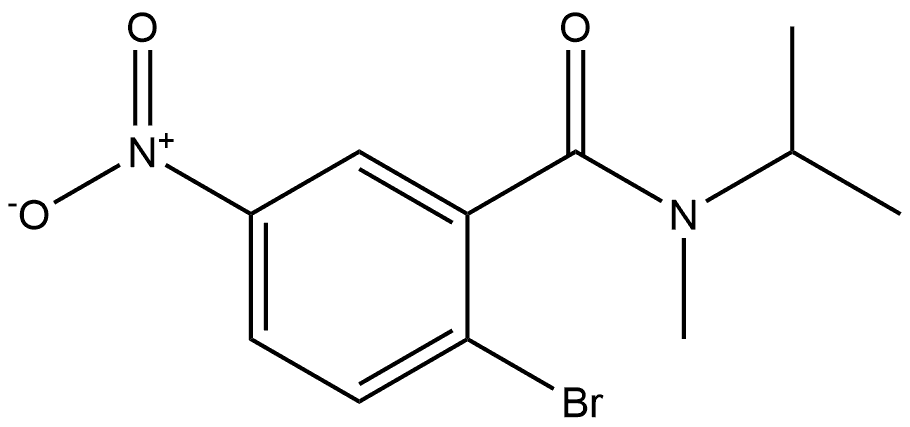 2-BROMO-N-ISOPROPYL-N-METHYL-5-NITROBENZAMIDE,1292135-46-6,结构式