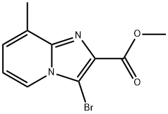 methyl 3-bromo-8-methylimidazo[1,2-a]pyridine-2-carboxylate|