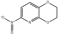 6-Nitro-2,3-dihydro-[1,4]dioxino[2,3-b]pyridine Structure