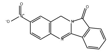 Isoindolo[1,2-b]quinazolin-12(10H)-one, 8-nitro- Structure