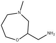 1,4-Oxazepine-2-methanamine, hexahydro-N-methyl- Struktur