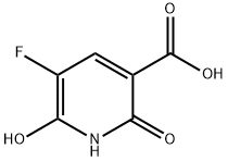 3-Pyridinecarboxylic acid, 5-fluoro-1,2-dihydro-6-hydroxy-2-oxo- Structure