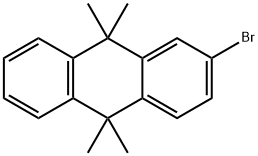 Anthracene, 2-bromo-9,10-dihydro-9,9,10,10-tetramethyl-,1297608-18-4,结构式