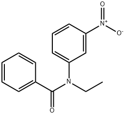 N-ethyl-N-{3-nitrophenyl}benzamide Structure