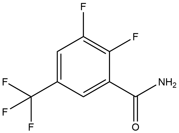 Benzamide, 2,3-difluoro-5-(trifluoromethyl)- Struktur