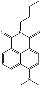 1H-Benz[de]isoquinoline-1,3(2H)-dione, 2-butyl-6-(dimethylamino)-,130001-48-8,结构式