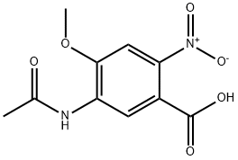 Benzoic acid, 5-(acetylamino)-4-methoxy-2-nitro-