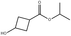 Cyclobutanecarboxylic acid, 3-hydroxy-, 1-methylethyl ester 结构式