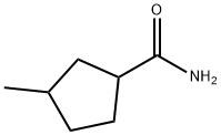 Cyclopentanecarboxamide, 3-methyl- Structure