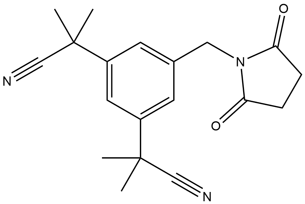 Anastrozole Impurity 19,1301724-97-9,结构式