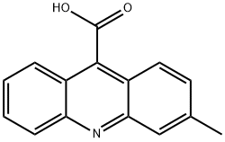 9-Acridinecarboxylic acid, 3-methyl- Struktur