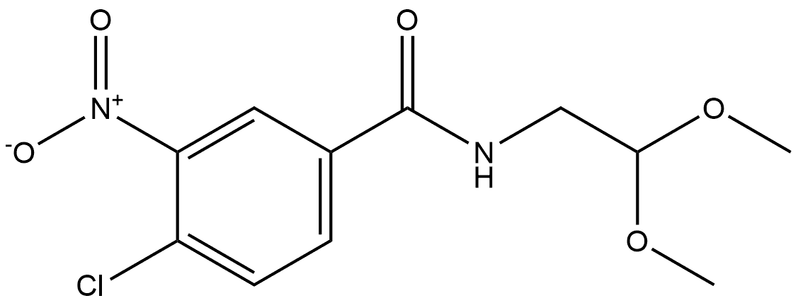 1304047-50-4 4-chloro-N-(2,2-dimethoxyethyl)-3-nitrobenzamide