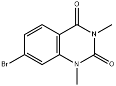 2,4(1H,3H)-Quinazolinedione, 7-bromo-1,3-dimethyl- Structure