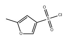 3-Furansulfonyl chloride, 5-methyl- Struktur