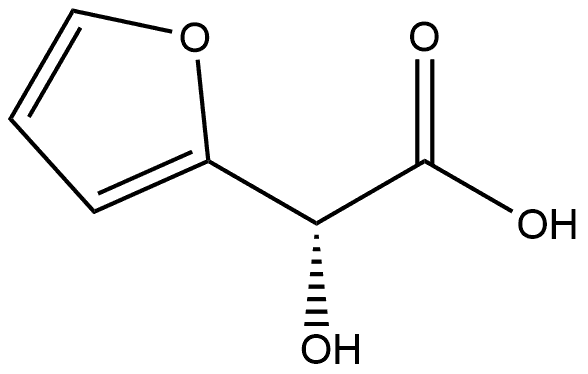 (R)-2-(呋喃-2-基)-2-羟基乙酸, 130795-19-6, 结构式