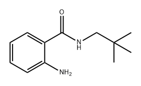 Benzamide, 2-amino-N-(2,2-dimethylpropyl)- Struktur