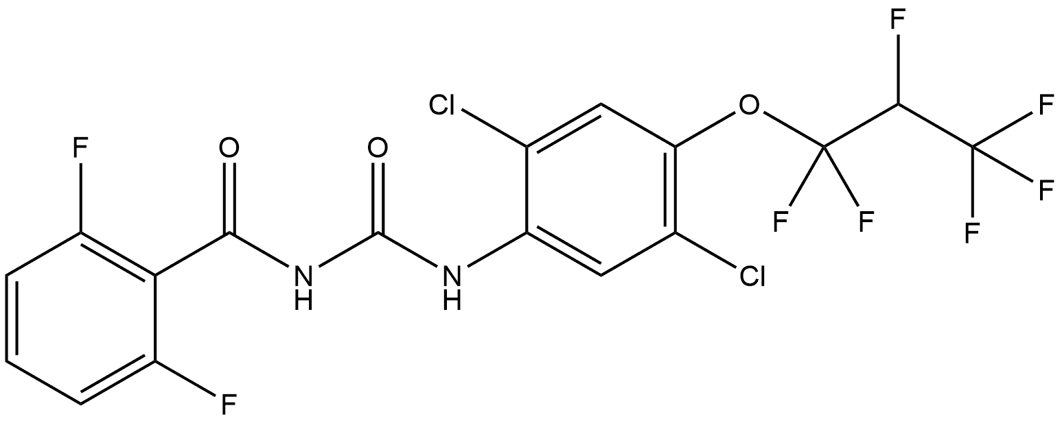 Benzamide, N-[[[2,5-dichloro-4-(1,1,2,3,3,3-hexafluoropropoxy)phenyl]amino]carbonyl]-2,6-difluoro-, (+)-|