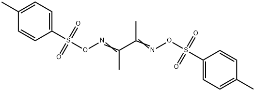 2,3-Butanedione, 2,3-bis[O-[(4-methylphenyl)sulfonyl]oxime],13094-35-4,结构式