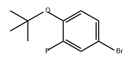 4-溴-1-(叔丁氧基)-2-氟苯 结构式