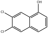 1-Naphthalenol, 6,7-dichloro- 结构式