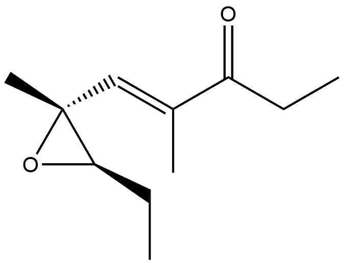 1-Penten-3-one, 1-(3-ethyl-2-methyloxiranyl)-2-methyl-, [2S-[2α(E),3β]]- (9CI)