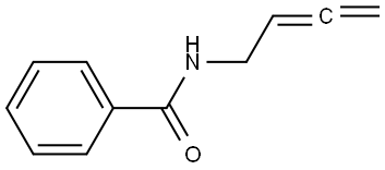 Benzamide, N-2,3-butadien-1-yl- 结构式