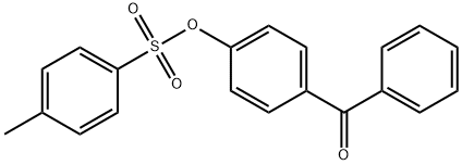 Methanone, [4-[[(4-methylphenyl)sulfonyl]oxy]phenyl]phenyl- 结构式