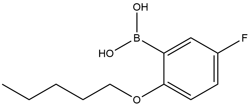 B-[5-Fluoro-2-(pentyloxy)phenyl]boronic acid|