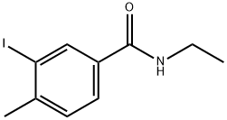 N-Ethyl-3-iodo-4-methylbenzamide Struktur