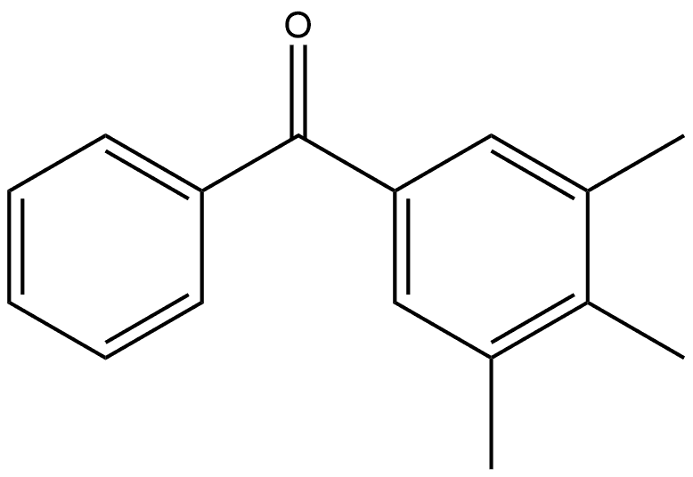 Phenyl(3,4,5-trimethylphenyl)methanone Structure