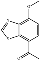 1-(4-methoxy-1,3-benzothiazol-7-yl)ethan-1-one,1312610-48-2,结构式