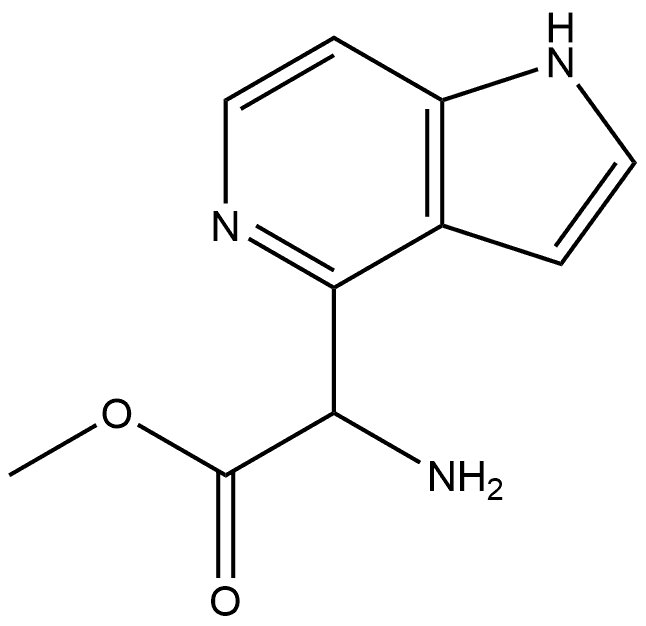 1312760-25-0 1H-Pyrrolo[3,2-c]pyridine-4-acetic acid, α-aMino-, Methyl ester