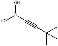 Boronic acid, B-(3,3-dimethyl-1-butyn-1-yl)- Structure