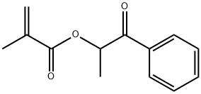 1-oxo-1-phenylpropan-2-yl methacrylate Structure